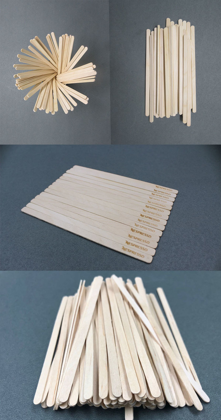 Wooden Coffee Stirrers for coffee shops
